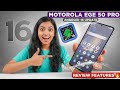 Motorola edge 50 pro android 16 update review Features🔥New UI, Performance,Battery \u0026 Camera Upgrades