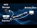 Remote User VPN via Wireguard VPN configuration on Unifi Network App 8.4