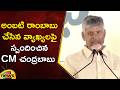Chandrababu Naidu First Reaction on Ambati Rambabu Comments | TDP Vs YCP | AP Politics | Mango News