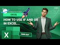 How to use an IF OR statement - Excel (2024)
