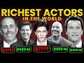 Top 10 Richest Actors in the World 2023 | New list | Top 10 Richest Actors in the World | YRB World