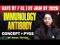 GATE BT/XL \u0026 IIT JAM BT 2026 Immunology Antibody Concept And PYQs By Payal Ma’am