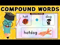 COMPOUND WORDS | VOCABULARY WORDS FOR KIDS | LEARNING VIDEO | TEACHING MAMA