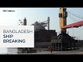 Ship breaking employs estimated 50,000 people in Bangladesh