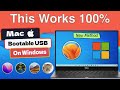 How to create macOS Bootable usb drive on Windows 2024  |  Make Mac OS X bootable USB on Windows 11