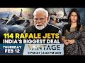 LIVE | $40 billion \u0026 114 Rafale Jets: India Approves Big-Ticket Arms Package | Vantage |Palki Sharma