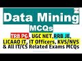 Data Mining MCQs | UGCNET | PGTRB | ITOfficers | NVS/KVS | ISRO | BARC \u0026 All CS/IT Exams