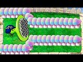 Plants vs Zombies Hack - 1 Gatling Pea vs Hypno Shroom vs 99 Zombie vs Dr. Zomboss