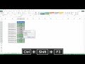 Top 25 Excel 2016 Tips and Tricks: How To Navigate Excel More Efficiently