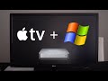 Windows XP on an Apple TV (using QEMU)