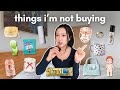 things i am no longer buying in 2026