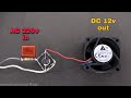 How To Make 220v AC To 12v DC Circuit Without Transformer