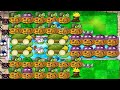 Plants vs Zombies Survival Endless 9000 plus Flags Complete