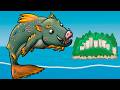СВИНОРЫБ съел всех в океане. Игра Tasty Planet Final Bite на Игрули TV