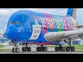 SUPER CLOSE UP TAKEOFFS on RUNWAY 23L | Manchester Airport Plane Spotting [MAN/EGCC]