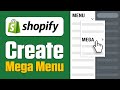 How To Create a DropDown Menu in Shopify (2026)
