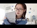 design with me 🥣 making a design portfolio website using Framer 👩🏻‍💻 💭