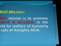Muslim Research Scholars Organization Introduction, Vision, Mission and Objectives