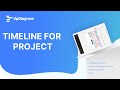 Timeline for Project - UpDiagram Short Guideline