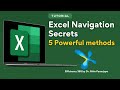 Excel Navigation Secrets - 5 Powerful Methods | Efficiency 365