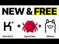 OpenClaw + Ollama + Kimi K2.5 is INSANE (FREE!)