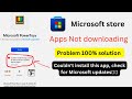 Microsoft store download problem 100% Solution 2023, couldn't install this app😵‍💫