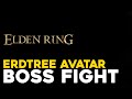 Elder Ring Erdtree Avatar Boss Fight (Solo)