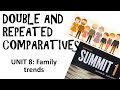 Double and Repeated Comparatives - Unit 8 - Summit 1