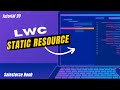 20: LWC Static Resource (Hindi) || How to import local files/images in  LWC component || Salesforce
