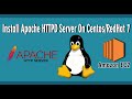 Apache Web Server Installation On CentOS 7 | Application Server