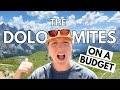 The Dolomites in 3 Days - No car \u0026 No Money