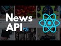 News API | Fetch and list data from News API | React JS, material UI