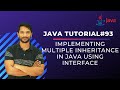 Implementing Multiple Inheritance in Java | Java Interface | In Hindi