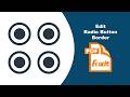 How to Fix or Change Radio Button Borders in Fillable PDFs in Foxit PDF Editor