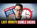 Final 1-2 Weeks Before USMLE: Top 8 Strategies to Improve Your Score!