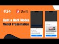iOS 13 Swift Tutorial: Presentation \u0026 Model Style/UI/Light \u0026 Dark Mode/SF Symbols in iOS Hindi.