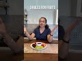 3 rules for eating fruits