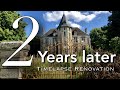 We Bought An Abandoned Chateau, THEN \u0026 NOW, 2 YEAR Renovation (in 20 minutes) Timelapse.