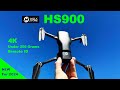 New 4K Mini Drone under 250 grams with Remote ID - Holystone HS900 Review