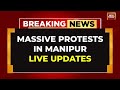 मणिपुर हिंसा के लाइव अपडेट | मणिपुर में झड़पें | इम्फाल विरोध प्रदर्शन की ताज़ा खबरें