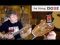 How to Tune a Baritone Ukulele to DGBE (Standard Tuning)