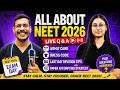 ALL ABOUT NEET 2026 🔥 | LIVE Q\u0026A | Admit Card, Dress Code, Last Day Tips \u0026 Paper Strategy |