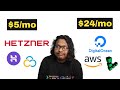 I Deployed the Same App on DigitalOcean and Hetzner! | Cheap vs Expensive VPS!