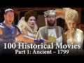Traveling through Time with 100 Historical Movies | Part 1: Ancient - 1799