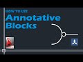Autocad - How to make Annotative Blocks