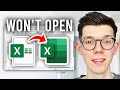 How To Fix Excel File Won't Open Issue - Step By Step