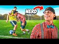 Nerd Exposes Footballers (ankles broken!)