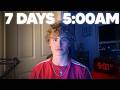 I Woke Up at 5AM for 7 Days (Here’s What Happened)