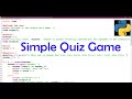 Simple Multiple Choice Quiz Game in Python