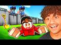Digging To ESCAPE From PRISON in Roblox!